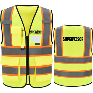 Fabricante de Chalecos de Trabajo Reflectantes con Logotipo Personalizado, Suministro al por Mayor - Product Image 2
