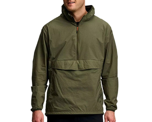 Custom Men's Autumn Casual Hooded Coated Softshell <b>Jacket</b> Stand Collar Zipper Front Windproof Waterproof Patchwork Design Nylon - Product Image 1