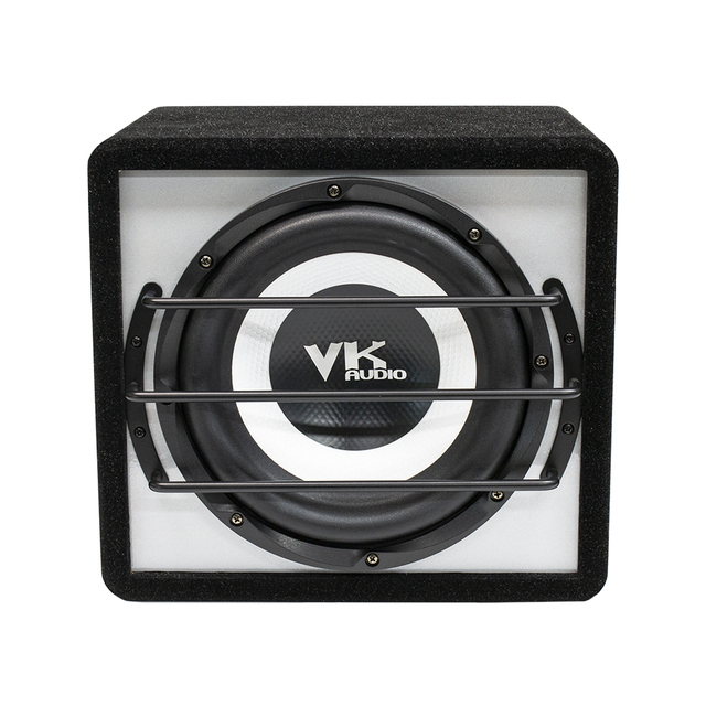 Factory Supplied High-Power 10-Inch Active Car Subwoofers DC 12V Single Coil 500W Max Power for Car Audio
