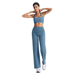 Nuevo Conjunto de Yoga de 2 Piezas, Ropa Deportiva, Conjunto de Leggings y Sujetador Deportivo, Conjuntos de Yoga Sexys Personalizados para Gimnasio - Product Image 3