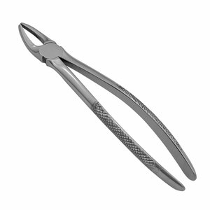 Pince d'extraction dentaire à motif anglais, instrument chirurgical en acier inoxydable pour l'extraction des dents, outil de chirurgie buccale à usage professionnel - Product Image 3