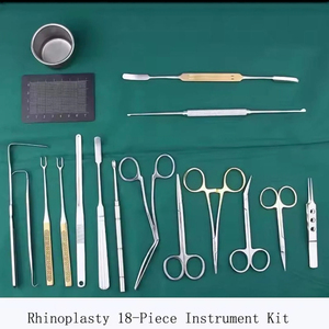 Ensemble d'instruments de rhinoplastie SURGINEXA de haute qualité, 18 pièces, instruments majeurs de chirurgie nasale et plastique, certifiés CE Classe I - Product Image 2