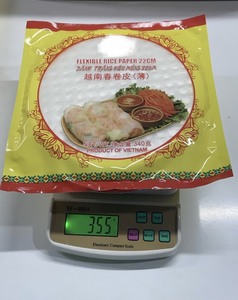 Hoja de papel de arroz lista para comer Servicio OEM 16cm/18cm/20cm/22cm Proveedor de Vietnam-WA + 84924736232 Mr Kelvin - Product Image 1