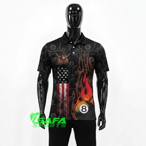 SAFA SPORTS Camisetas de Billar al por Mayor, Camisetas de Snooker Personalizadas, Uniformes de Equipo Transpirables con Sublimación - Product Image 1