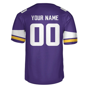 Maillot de football américain personnalisé, nouveau design OEM, impression par sublimation de haute qualité, maillot d'entraînement de football américain - Product Image 2