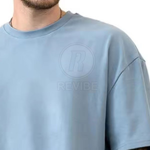 Camiseta de Algodón 100% de Alta Calidad, Corte Recto, Ajuste Delgado, Personalizable, para Hombre, Casual, al Mejor Precio al por Mayor - Product Image 3