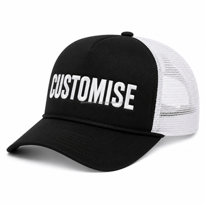Gorra Trucker de Alta Calidad para Hombre, con Logotipo Personalizado Bordado, Gorra de Malla, Gorra de Béisbol con Cierre a Presión, Venta al Por Mayor, Suministro de Fábrica OEM - Product Image 1