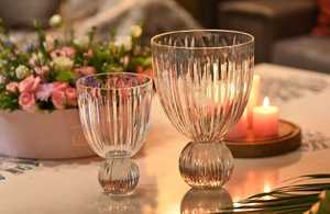 Porte-bougie en cristal léger, résistant à la chaleur, durable, décoration d'intérieur, vase en verre, Noël, Saint-Valentin, fait main - Product Image 6