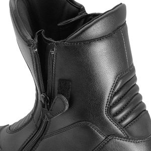 Transpirable todas las estaciones de cuero orgánico impermeable de talla grande zapatos de motocicleta chaqueta de carreras de motos ropa Auto Racing Wear - Product Image 2