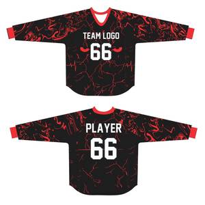 Camisetas de paintball de manga larga con diseño personalizado, camisetas totalmente sublimadas para jugadores de paintball - Product Image 2