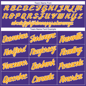 Camiseta de béisbol morada personalizada – Camisetas de equipo sublimadas con nombre y número, ropa deportiva transpirable 100% poliéster - Product Image 6