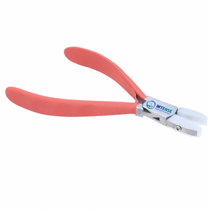 Professional Chain Nose Jewelry Pliers Precision <b>Needle</b> Nose <b>Beading</b> Pliers Stainless Steel Jewelry Making Tool OEM Custom Logo - Product Image 3
