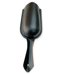 Cuillère à glace élégante en métal noir, accessoire de service haut de gamme pour aliments et boissons, outil professionnel pour bar et cuisine - Product Image 3