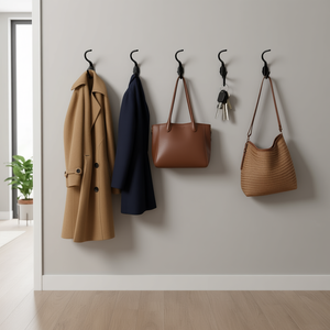 Crochets muraux et patères HEMBRIA ABIERTA avec vis à œillet de 0,625 mm, design crochet léger - Product Image 2