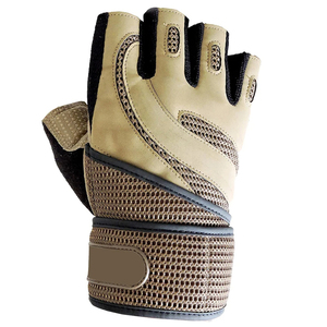 High Quality Custom Made Anti-Slip Breathable Lightweight Unisex Gym Gloves Leather Custom Logo <b>Waterproof</b> Weight - Product Image 4