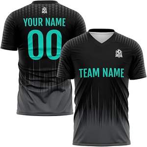Uniforme de Fútbol de Último Diseño 100% Poliéster, Nuevo Estilo, Uniforme Profesional para Adultos, Calidad Premium, Color Personalizado, Secado Rápido - Product Image 2
