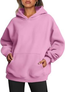 Sudadera con Capucha Extra Grande Unisex, Modelo 2026, Color Sólido, Felpa de Algodón, Diseño con Bolsillos, Corte Regular, para Otoño - Product Image 3