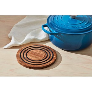 Wholesale Customizable Round Wooden Trivet 450Mm Non-Slip Modern Design - Product Image 2