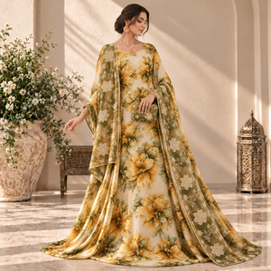 Tela Floral de Lujo Color Púrpura, 100% Poliéster, Estilo Suizo Dirac, con Encaje Bordado, para Bodas y Fiestas - Product Image 6