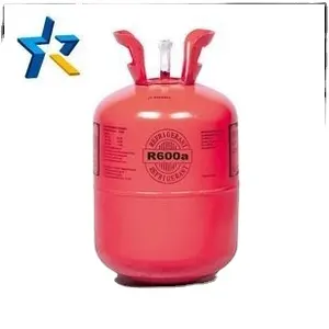 Isobutana R600A gas pendingin 6.5KG silinder sekali pakai untuk pendinginan suhu tinggi
