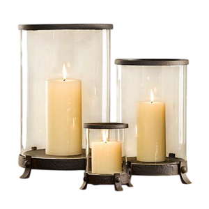 Latest Modern Brass Wire <b>Hurricane</b> <b>Lantern</b> with Glass Jar for Home Decoration <b>Hurricane</b> Candle Holder On Sale - Product Image 1