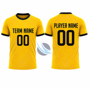 Ensemble de maillots de football personnalisés avec logo imprimé sur le devant, 100% polyester, séchage rapide, taille élastique, tailles adultes unisexes XS-XL, nom d'équipe personnalisé - Product Image 2