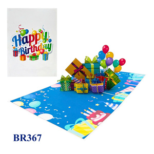 Tarjeta de Felicitación de Papel con Flores 3D, Diseño Personalizado, Hecha a Mano en Vietnam, Regalo de Cumpleaños, Decoración para el Hogar, Superventas - Product Image 1