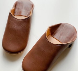<b>Moroccan</b> Babouche – Relaxing indoor shoes Handmade leather <b>slippers</b> - Product Image 1