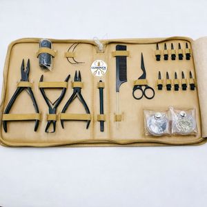 Kit de herramientas profesionales para extensiones de cabello, juego completo de acero inoxidable de alta calidad para uso en salón, precio al por mayor OEM - Product Image 3