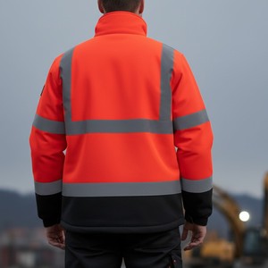 Lightweight High Visibility <b>Reflective</b> <b>Jacket</b> <b>Men</b> Work Safety Clothing For Logistics And Transportation - Product Image 5