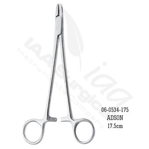 Portaagujas Manual Reutilizable de Acero Inoxidable Mayo Hegar, Instrumento Quirúrgico para Uso en Escuelas de Medicina, para Coser y Suturar - Product Image 1