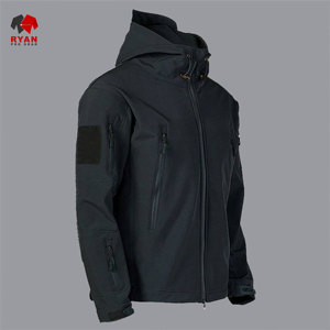 Chaqueta Softshell de Diseño Personalizado Ryan Pro Gear para Hombre con Cierre de Cremallera y Diseño de Bolsillo con Logotipo Personalizado - Product Image 1