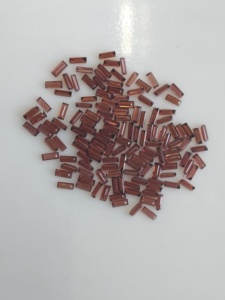 Granat rouge naturel 4x1,5 mm, taille baguette, qualité supérieure, pierre précieuse en vrac pour la fabrication de bijoux - Product Image 4