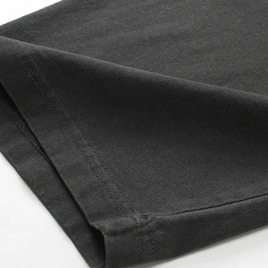 เสื้อยืดคอตตอนวินเทจฟอกสี ทรงโอเวอร์ไซส์ พิมพ์ลาย DTG สำหรับผู้ชาย ผ้าหนา 260gsm  เสื้อยืดเปล่าแบบเรียบๆ สั่งทำได้ ทรงบ็อกซี่ เหมาะสำหรับกลุ่มเพื่อนร่วมชั้น - Product Image 6