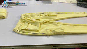 ชุดเซ็ตฮู้ดดี้และกางเกงจ็อกเกอร์ผ้าฝ้ายถักสำหรับผู้ชาย 2 ชิ้น เสื้อสเวตเชิ้ตเข้าชุด ระบายอากาศได้ดี สวมใส่สบายๆ สำหรับพักผ่อนและสตรีทแวร์ - Product Image 4