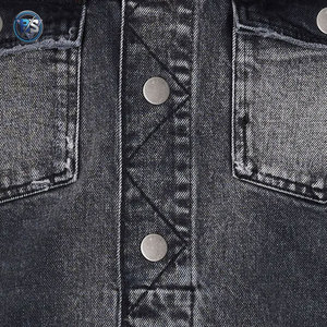 Chaqueta de Mezclilla para Hombre al por Mayor, Estilo Casual, Ropa Urbana, Impresión de Logotipo Personalizado Disponible, Chaqueta de Invierno OEM - Product Image 4