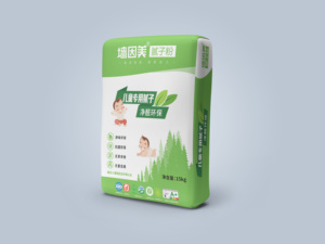 Poudre de mastic mural écologique de qualité industrielle QYM, sans formaldéhyde, antibactérienne, anti-moisissure, anti-corrosion, sans danger pour les enfants, 15 kg - Product Image 1