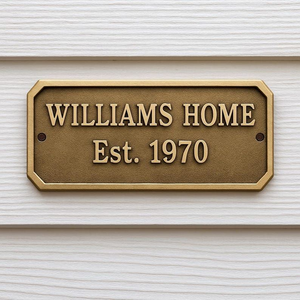 Metal Plaque Artistic Wall Panel Decorative Accent - Product Image 2