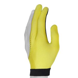 Gant vert à trois doigts de haute qualité, en nylon élastique, léger, pour le billard, respirant, unisexe - Product Image 3