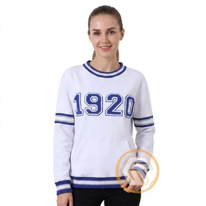 Sweat-shirt en molleton de coton respirant 500g pour femme Greek Treasures Sorority Zeta Phi Beta, hiver/automne - Product Image 1