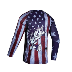 Chemise de pêche en polyester recyclé, écologique, haute performance, tissu durable certifié, anti-UV, séchage rapide, marque privée - Product Image 2