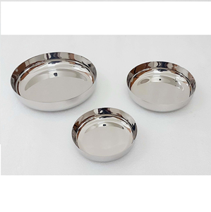 Bol ménager en acier inoxydable de qualité alimentaire, bol de cuisine indienne, bol de table, bol de rangement, bol à collation, bol à salade, bol à riz - Product Image 2