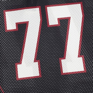 เสื้อฟุตบอลแบบกำหนดเอง คอวี ผ้าตาข่าย ทรงโอเวอร์ไซส์ พิมพ์ลายดิจิตอล โลโก้ ชื่อ เบอร์  รับผลิตแบบ OEM ODM - Product Image 4