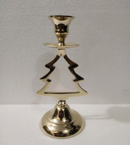 Lotus Golden Handmade <b>Tea</b> Light Holder for Weddings - Product Image 4