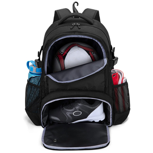 Sac à dos de sport 2026 pour basketball et football, sac à dos de football personnalisé avec compartiment porte-ballon, logo personnalisé - Product Image 1