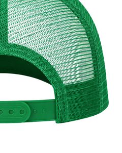 Gorra Trucker Personalizada Verde y Blanca con Malla Trasera, Ajustable, Transpirable, con Espuma de Poliéster en la Parte Delantera y Logotipo Personalizado - Product Image 5