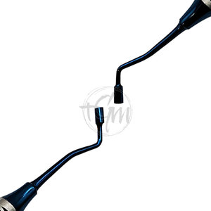 Outil de restauration des cavités dentaires, Condenseur dentaire double extrémité en acier inoxydable pour le placement d'amalgame et les procédures de restauration - Product Image 6