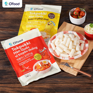 Wholesale O'Food Instant Korean Tokpokki 140g/bag Traditional Original Flavor Original Gochujang Base Daesang Corp - Product Image 3