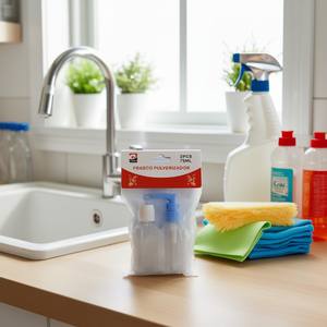 Juego de 2 Recipientes/Botellas de Plástico de 75 ml, FRSCO PULVERIZADOR, Herramientas y Accesorios de Limpieza para el Hogar - Product Image 2