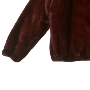 Manteau d'hiver en fourrure pour femme, doux et luxueux, à manches longues, décontracté, respirant, avec doublure en polaire et doublure en soie, service OEM - Product Image 2